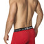 XTREMEN Red Microfiber Sport Boxer Brief