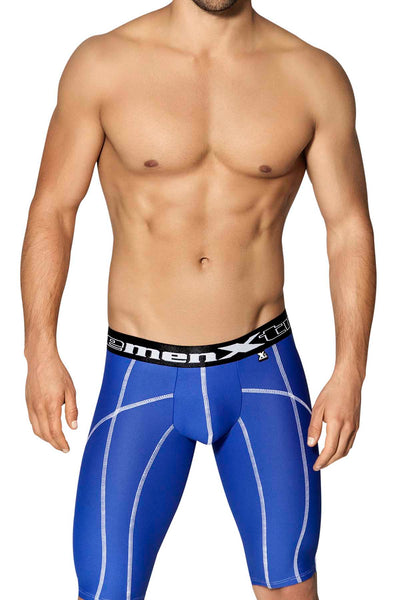 XTREMEN Royal-Blue Decorative Stitching Sports Boxer