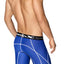 XTREMEN Royal-Blue Decorative Stitching Sports Boxer