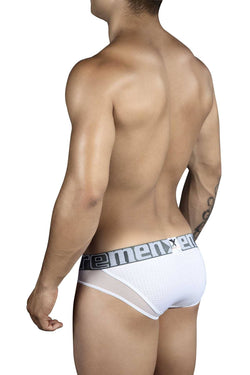 XTREMEN White Combined-Mesh Brief thumbnail 3
