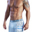 XTREMEN White Maze Microfiber Boxer Brief