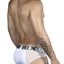 XTREMEN White Mesh-Sides Brief