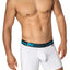 XTREMEN White Microfiber Sport Boxer Brief