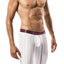 XTREMEN White/Red Microfiber Long-Boxer