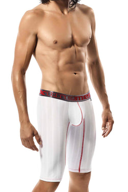 XTREMEN White/Red Microfiber Long-Boxer thumbnail 1