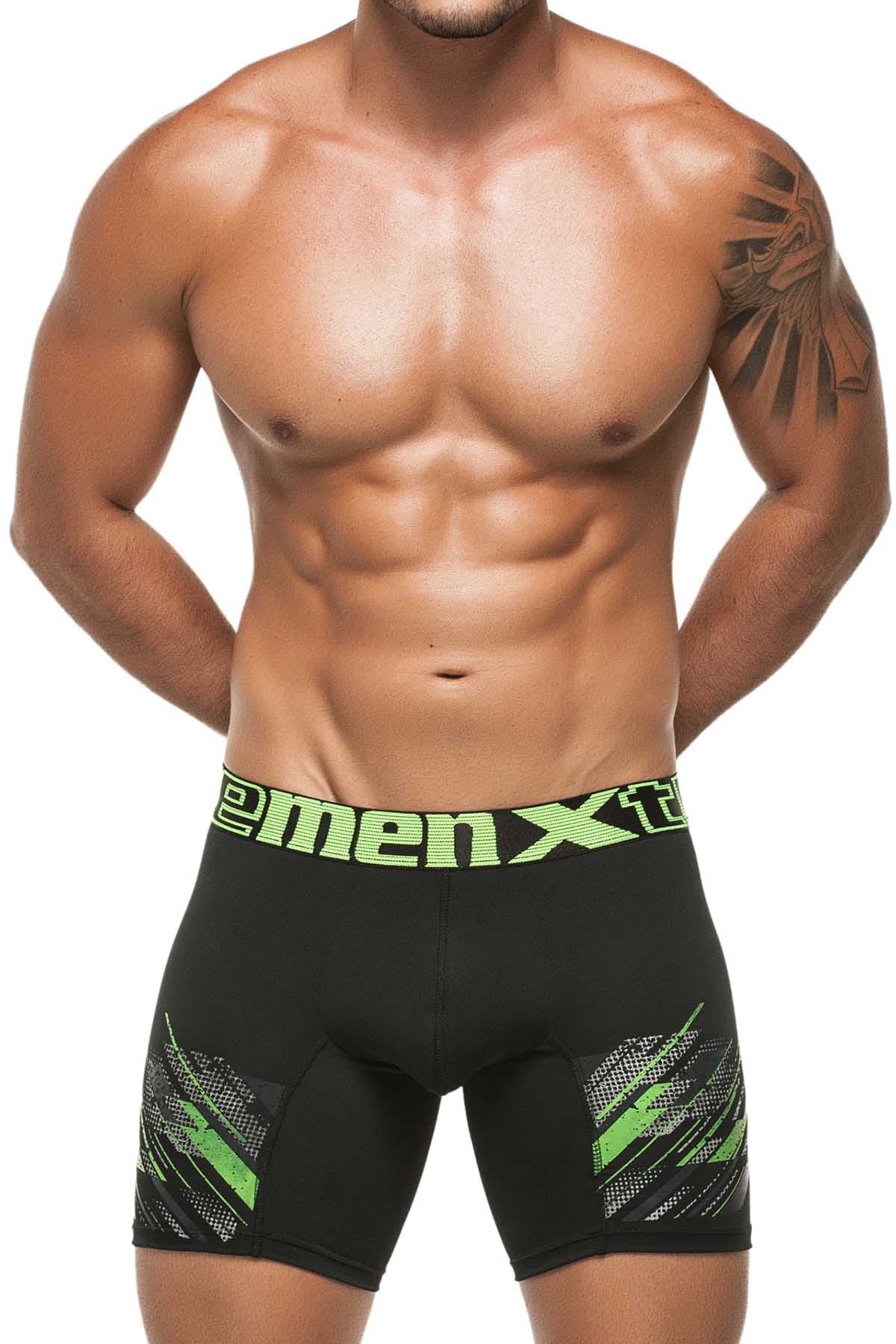 Xtremen Black Craquel Boxer Brief