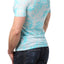 Y.M.L.A. Turquoise Burnout T-Shirt