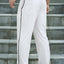 Y.M.L.A. White & Black Running Pant