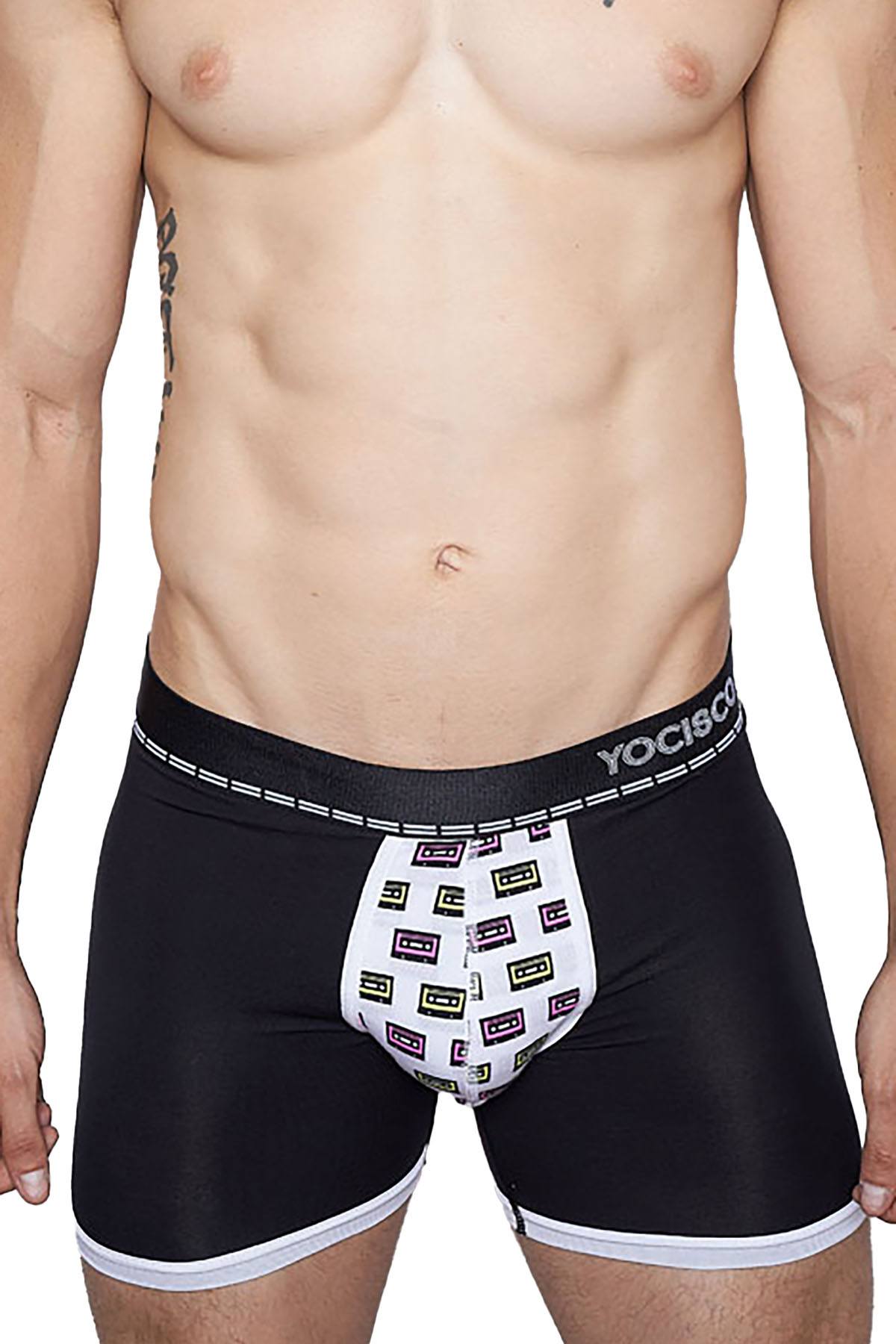 YOCISCO Black Mixtape Boxer Brief