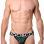 YOCISCO Green/Black Mesh Jock-Thong