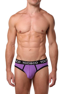 YOCISCO Purple Bar-Back Jock-Brief thumbnail 2