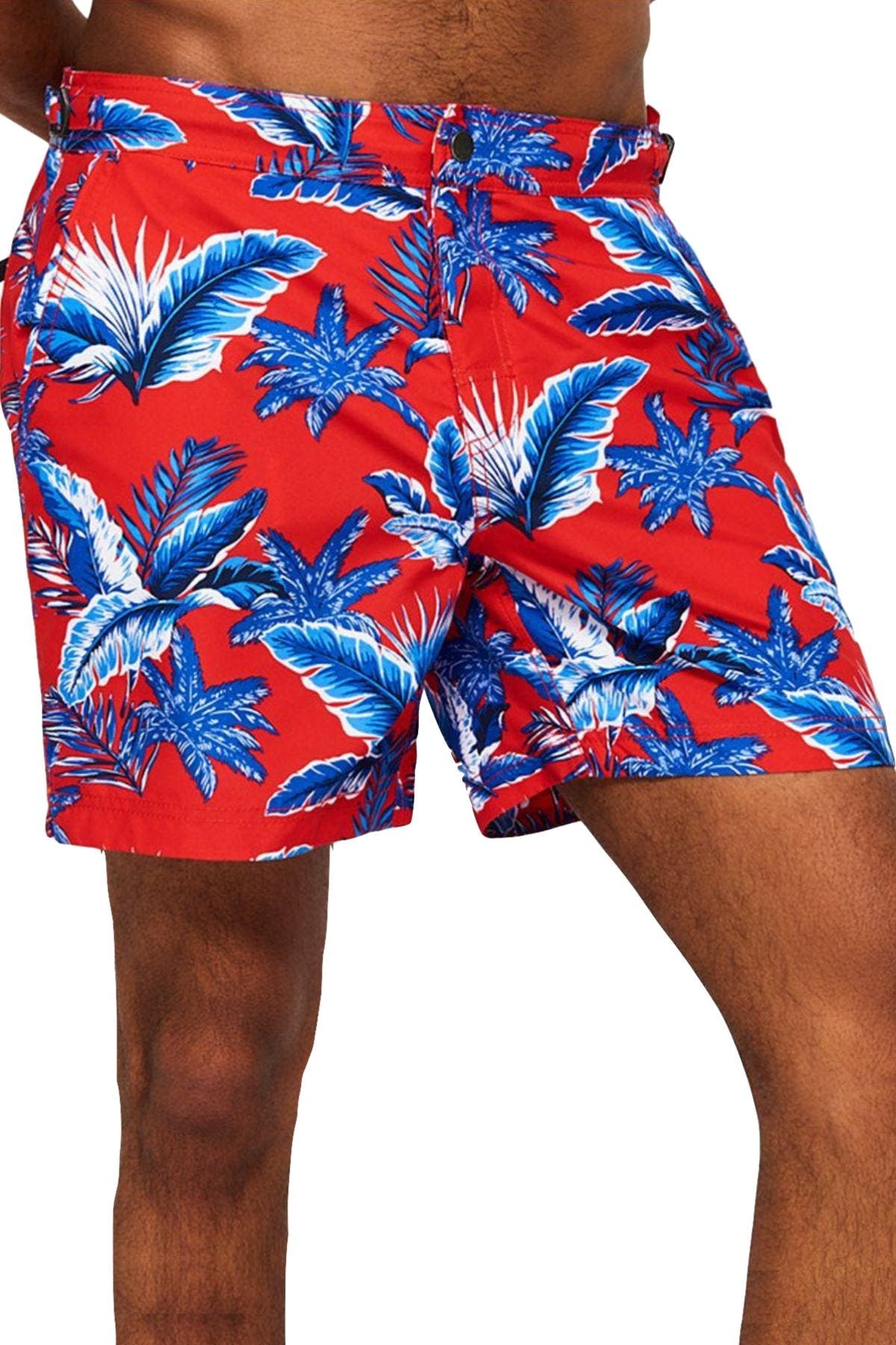 Yacht Club Red International Swim Trunk