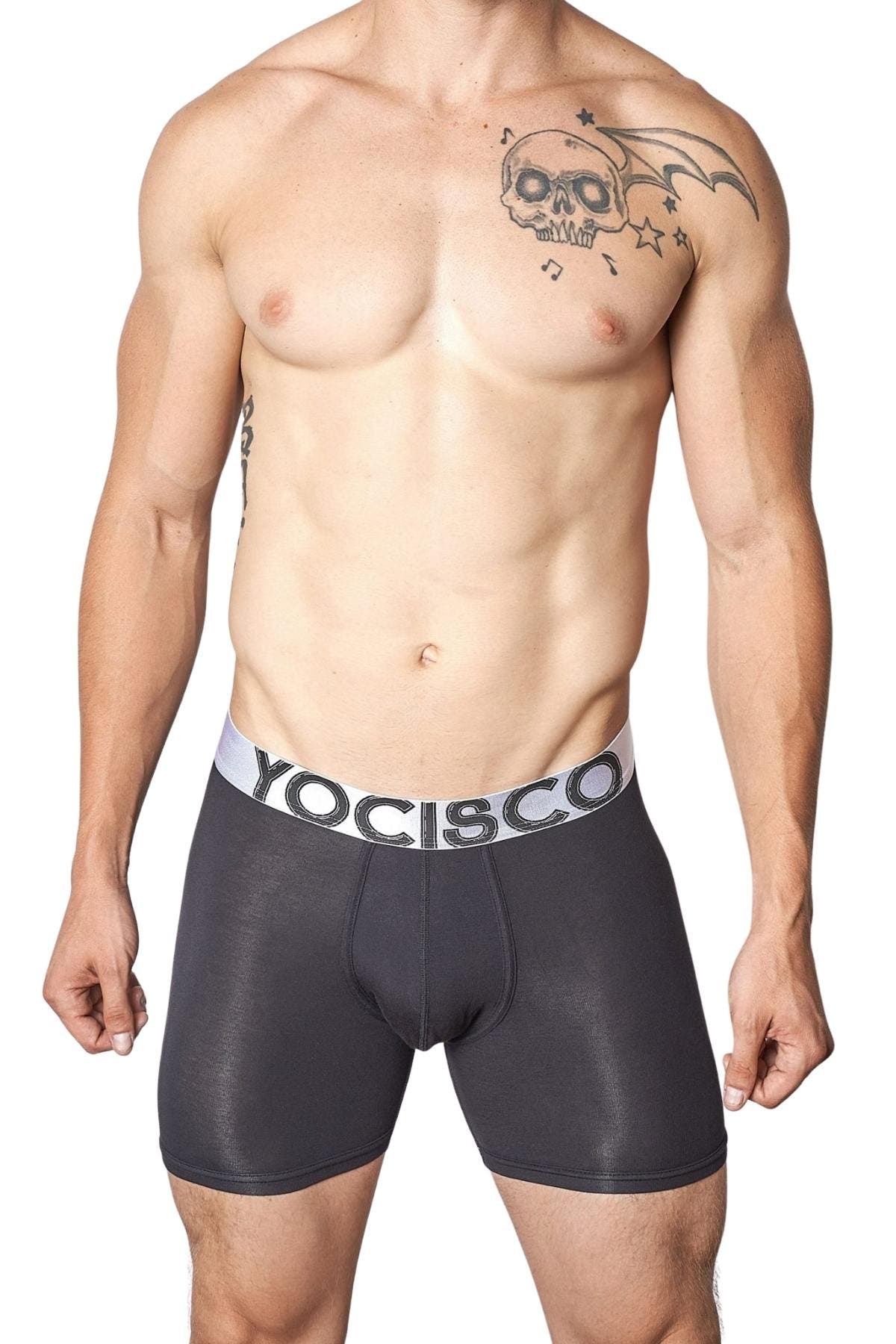 Yocisco Black Essentials Boxer Brief