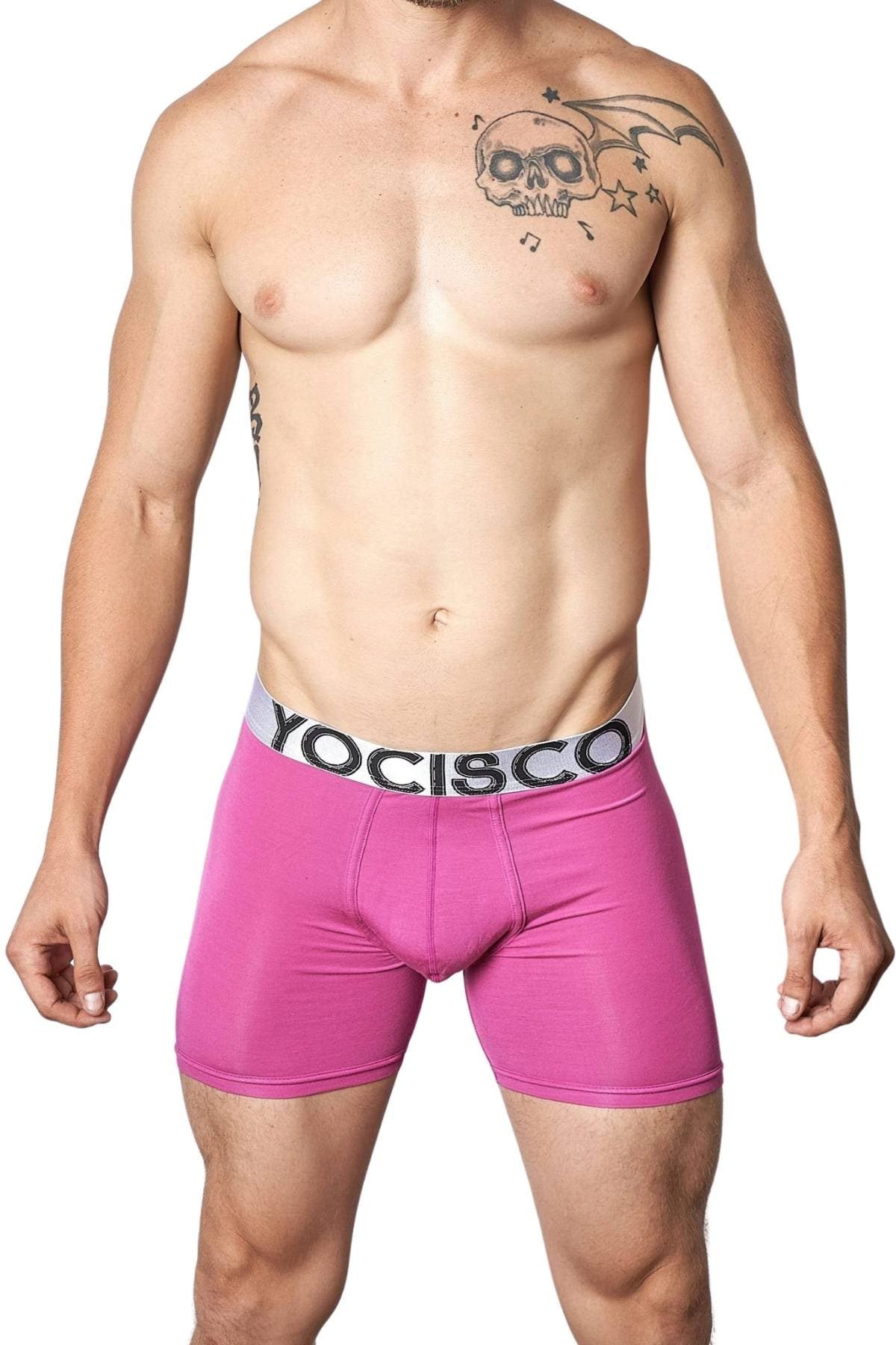 Yocisco Magenta Essentials Boxer Brief