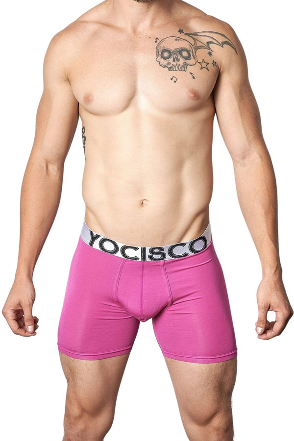 Yocisco Magenta Essentials Boxer Brief