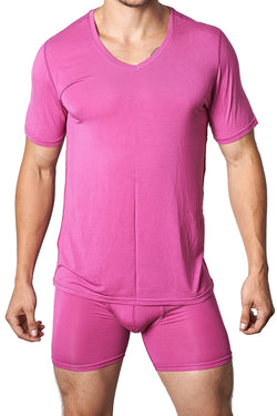 Yocisco's Berry Essentials V-Neck Shirt thumbnail 1