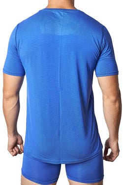 Yocisco's Cobalt Essentials V-Neck Shirt thumbnail 2