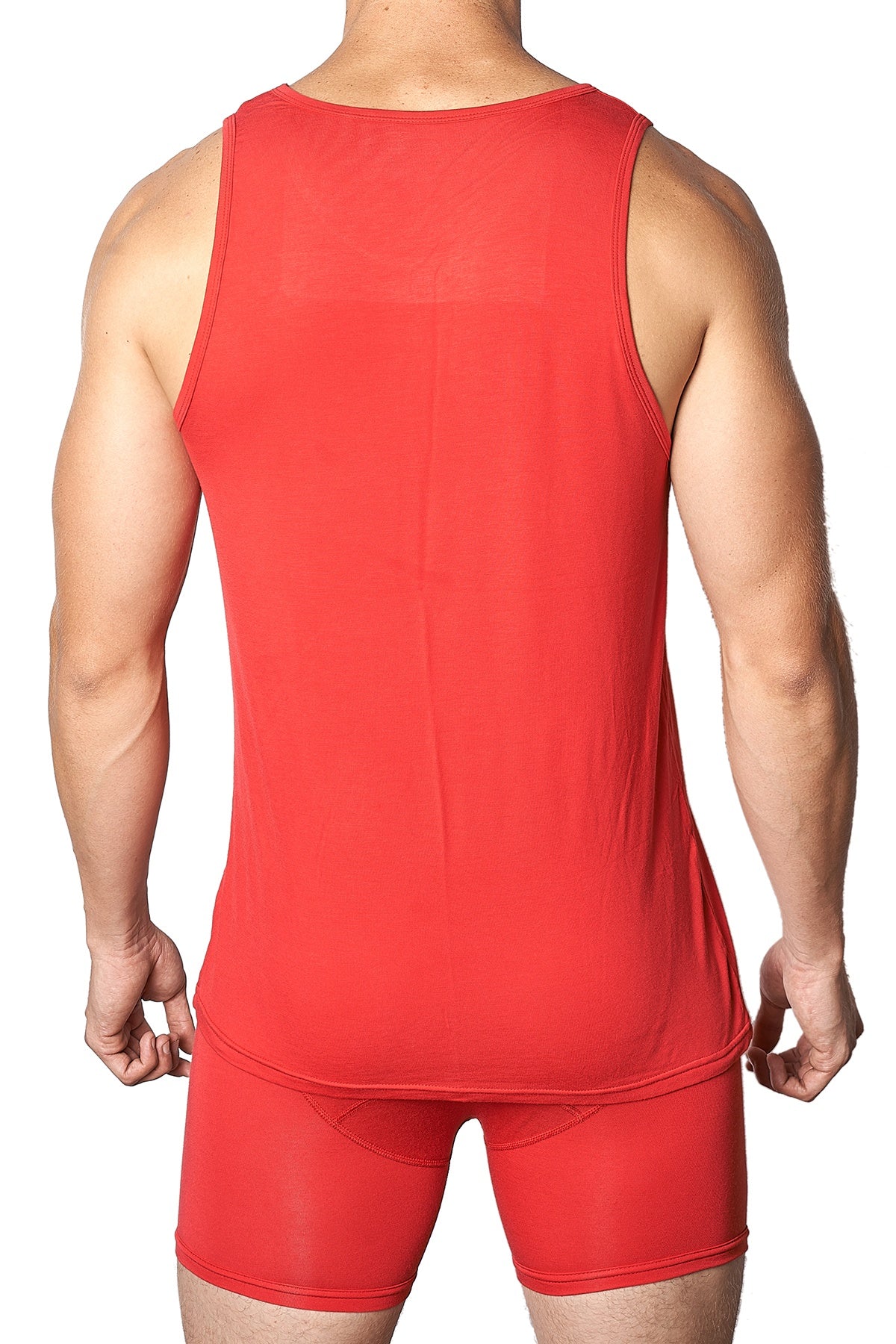 Yocisco's Red Essentials Tank Top