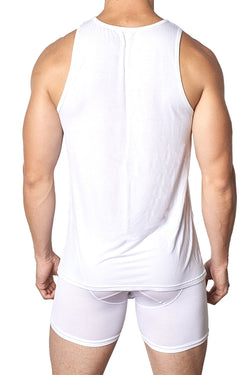 Yocisco's White Essentials Tank Top thumbnail 2