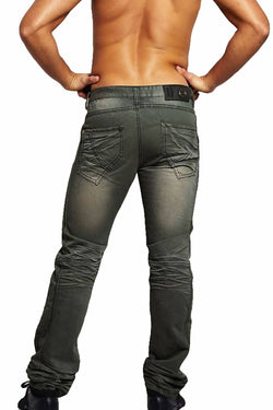 Young Republic Blue-Grey Disressed Billy Denim Pant thumbnail 4