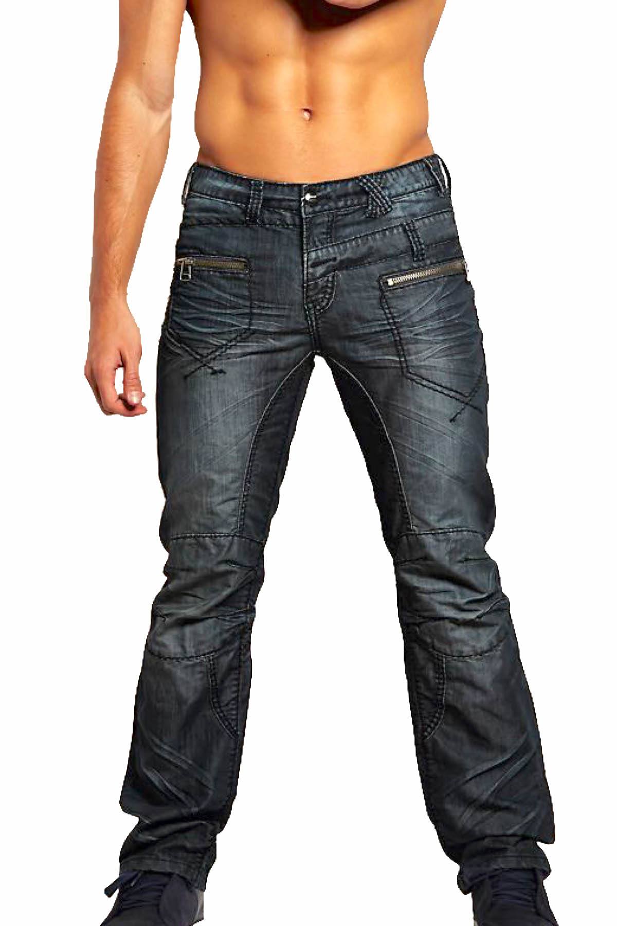 Young Republic Dark-Blue Knee-Patch Jean