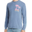 Youth Machine Paradise Long-sleeve Graphic Tee Blue Jean