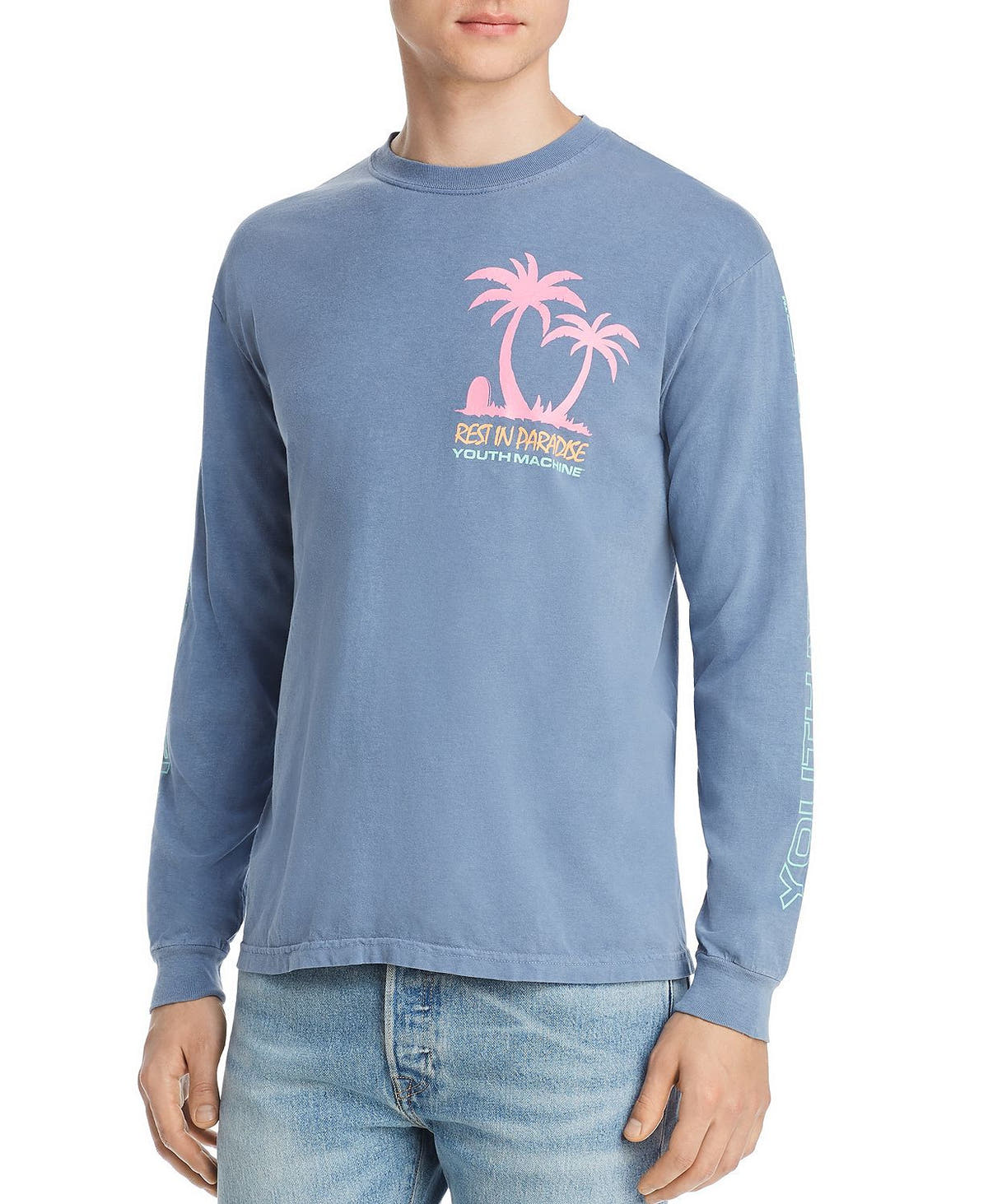 Youth Machine Paradise Long-sleeve Graphic Tee