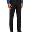 Zanella Noah Stretch Flannel Slim Fit Dress Pants Black