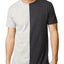 Zanerobe Splice Flintlock Color-block Tee Silver Marl/Smoky Black