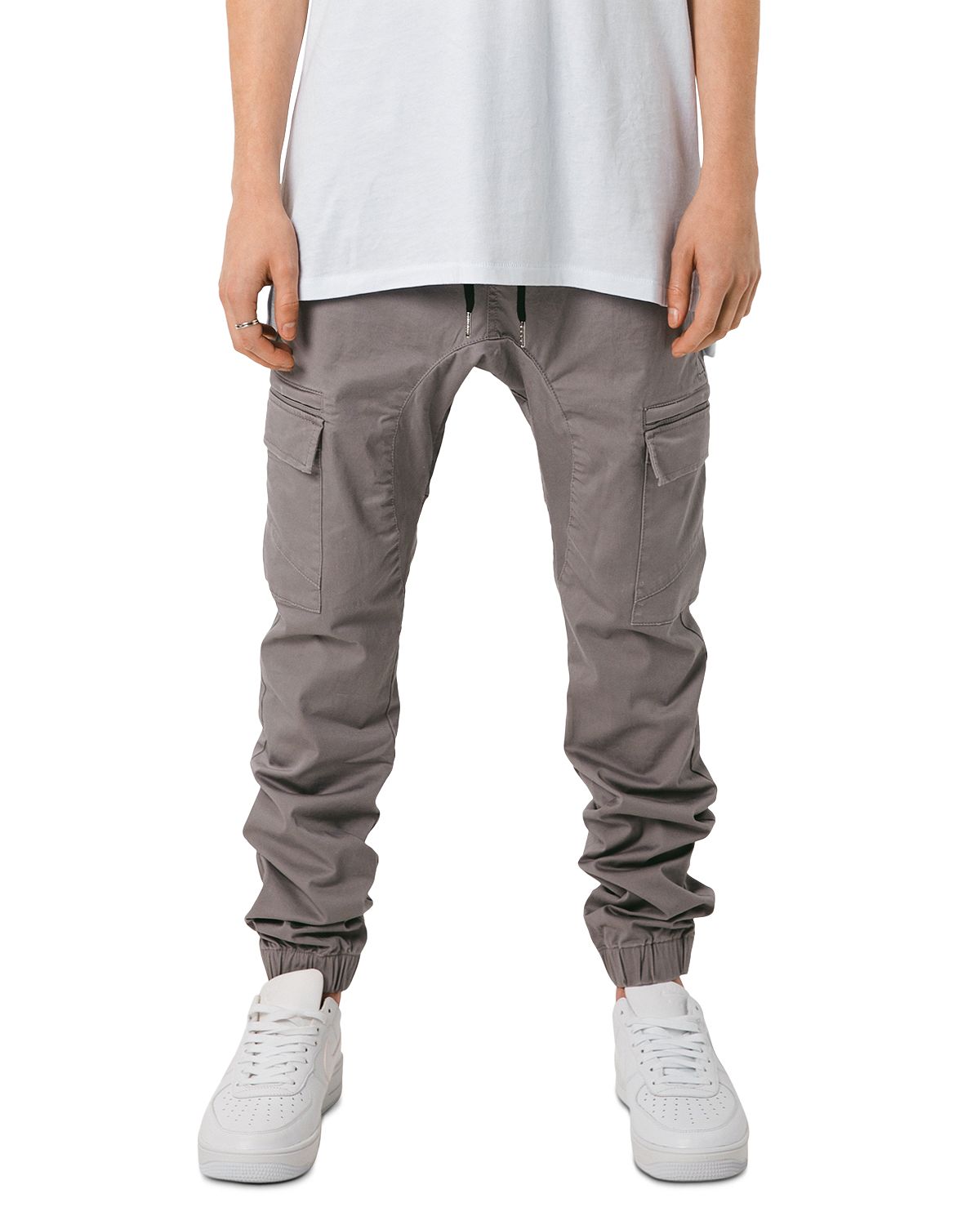 Zanerobe Sureshot Skinny Fit Lite Cargo Jogger Pants Cement