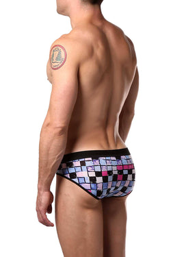 JustinCase Pink/Blue Square Style Brief thumbnail 1