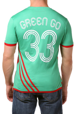 Spenglish Green Soccer 33 Tee thumbnail 2
