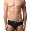 2(X)IST Black Electric Micro No-Show Brief