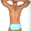 CheapUndies Neon Blue Racing Swim Brief