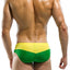 Modus Vivendi Green & Yellow Rainbow Swim Brief