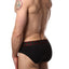 2(X)IST Black Tartan No-Show Brief