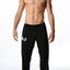 American Jock Black & White Warm-Up Pant