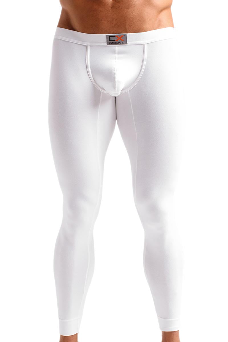 Cocksox White CXActive Racerback Long John