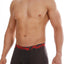 Papi Red/Black Performance Mesh Brazilian Trunk 2-Pack