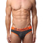 Gigo Hot Orange & Grey Jock Brief