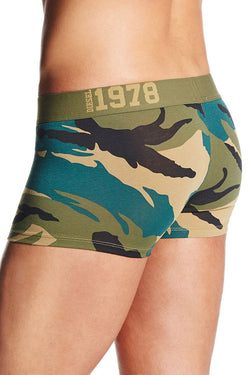 Diesel Green Camo Semaji Boxer Brief thumbnail 3