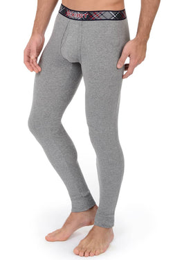 2(X)IST Grey Tartan Long Underwear thumbnail 2