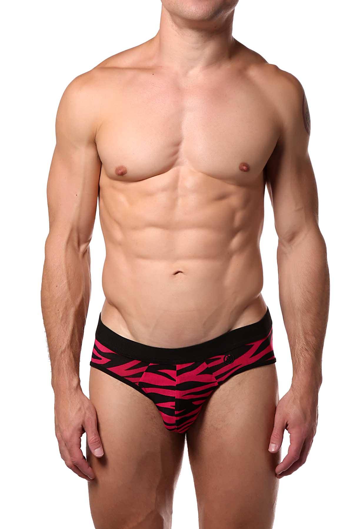 JustinCase Pink Zebra Brief
