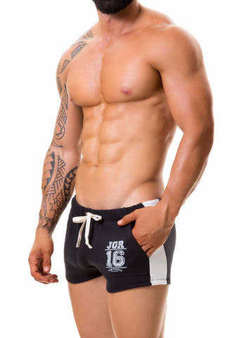 Jor Black Mini Warrior Athletic Short