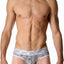 Expose Grey Low-Rise Sheer Brief