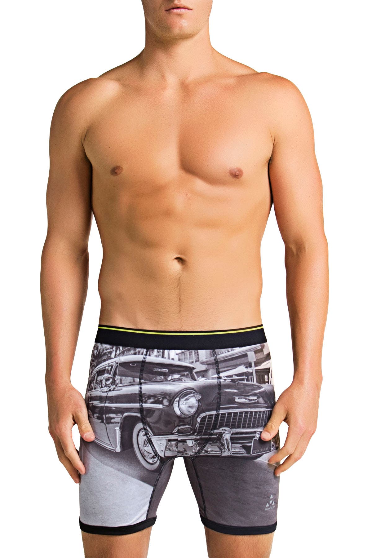 Balanced Tech Vintage Car Performance Boxer Brief