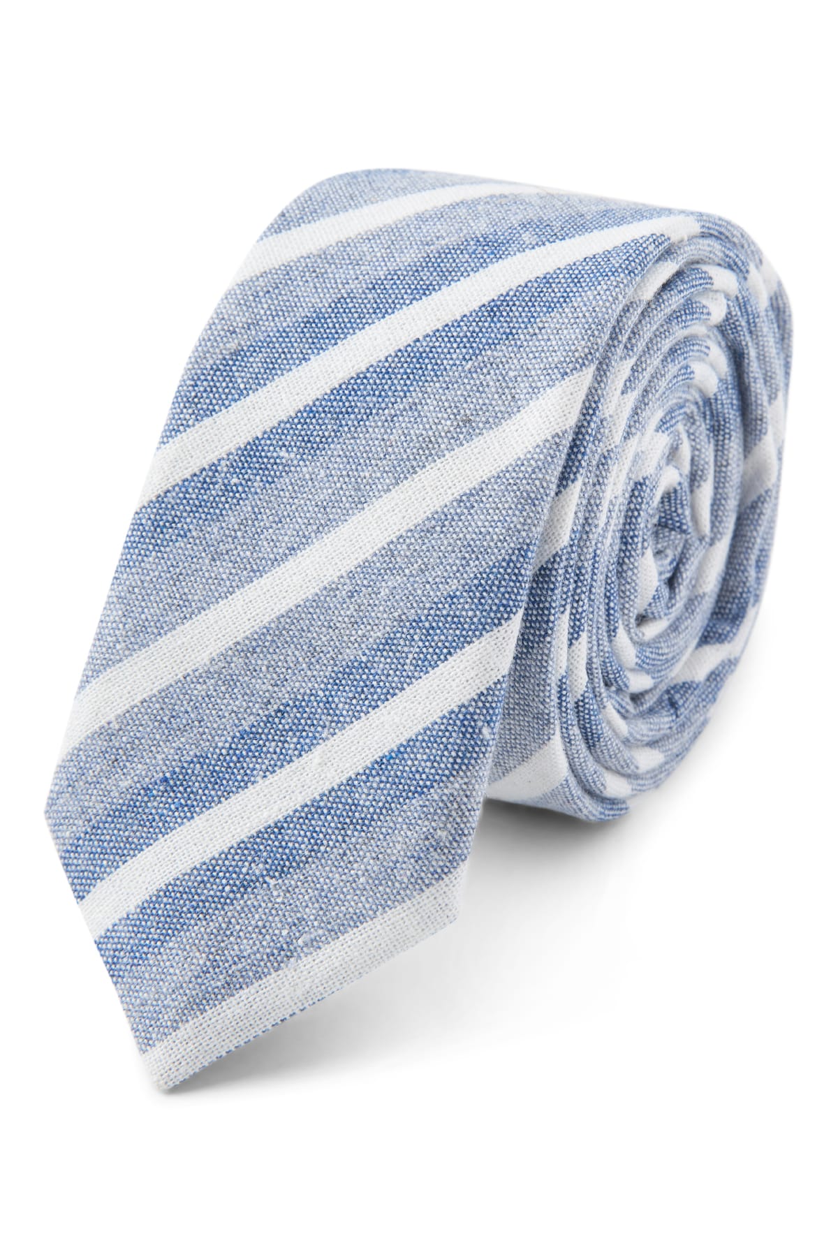 Skinny Tie Madness Blue Lickskillet Ohio Tie