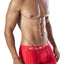 Clever Red Fluorescence Boxer