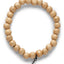 3-Pack Rave wood bead bracelet