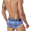 Clever Blue Paradise Piping Brief